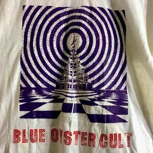 1981 BLUE OYSTER CULT FOGHAT Madison Square Garden Live In Concert tee shirt S